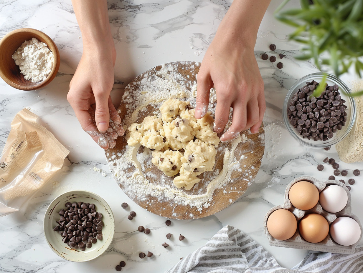 pâte à cookie