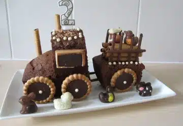 Recette originale comment réaliser un gâteau tracteur pour l'anniversaire de votre enfant