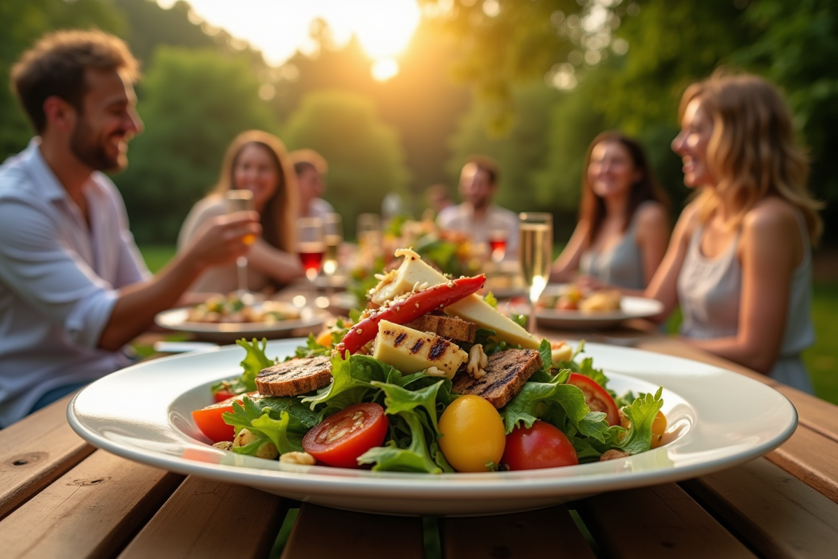 salade barbecue