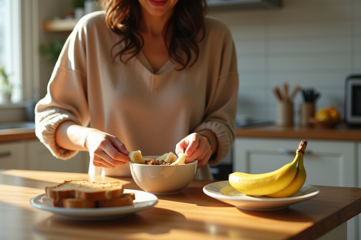 bananes matin